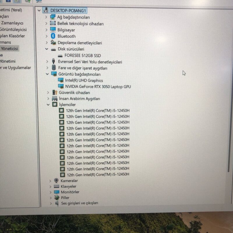 22 AY GARANTİSİ DEVAM EDİYOR EXCALIBUR İ5 12.NESİL 16GB DDR4 RAM 500GB NVME SSD NVIDIA GEFORCE RTX3050 EKRAN KARTLI NOTEBOOK - Görsel 4