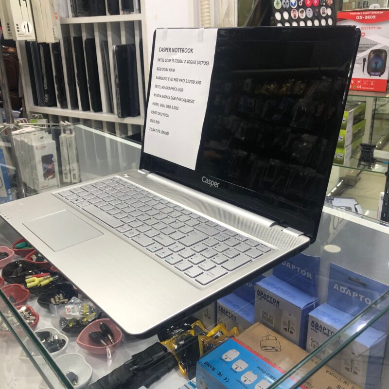 İ5 7.NESİL 8GB DDR4 RAM BELLEK 512GB SAMSUNG EVO 860 PRO SSD NVIDIA 940MX 2GB EKRAN KARTLI NOTEBOOK